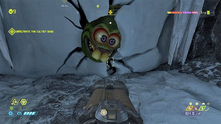 W każdym etapie kampanii możesz znaleźć zabawnie wyglądającego stworka, podobnego do królika - Doom Eternal - poradnik do gry