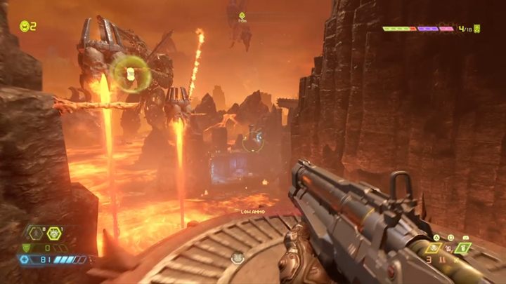 Przejdź po platformach dalej i przekrocz drzwi - Doom Eternal: Exultia solucja, opis przejścia - Doom Eternal - poradnik do gry