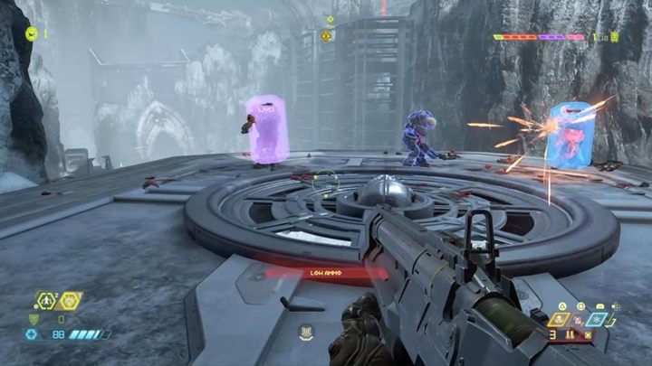 Podejdź z kluczem do zamkniętego wcześniej obszaru i przejdź dalej - Doom Eternal: Baza Kultystów (Cultist Base) solucja, opis przejścia - Doom Eternal - poradnik do gry