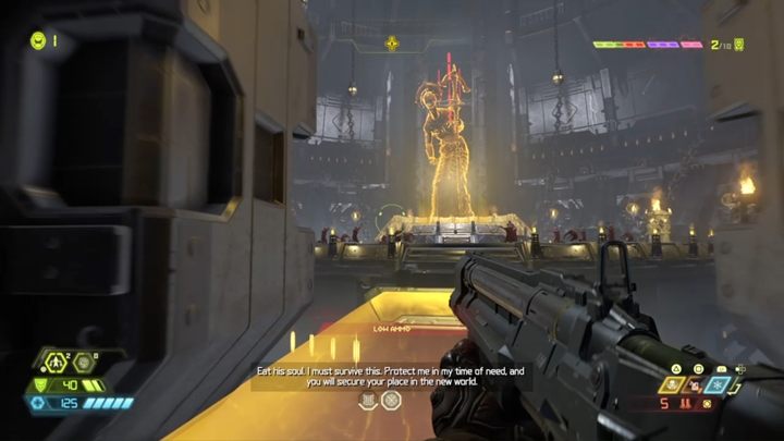 Na placu czeka cię spora fala wrogów - Doom Eternal: Baza Kultystów (Cultist Base) solucja, opis przejścia - Doom Eternal - poradnik do gry