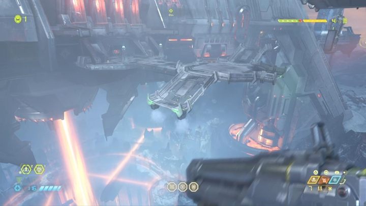 Po walce z demonami, czeka cię znów trochę skakania - Doom Eternal: Baza Łowców Zagłady (Doom Hunter Base) solucja, opis przejścia - Doom Eternal - poradnik do gry
