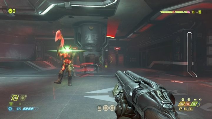 Wróg broni się tarczą i jest odporny na większość ataków - Doom Eternal: Kompleks Arc (Arc Complex) solucja, opis przejścia - Doom Eternal - poradnik do gry