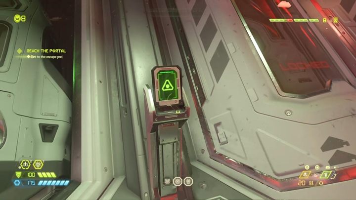 Zabij wrogów i zeskocz jeszcze niżej, a dotrzesz do stanowisk z kapsułami - Doom Eternal: Jądro Marsa (Mars Core) solucja, opis przejścia - Doom Eternal - poradnik do gry