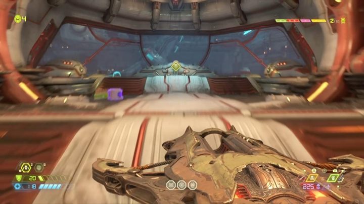 Po chwili dotrzesz do otwartego terenu i będziesz musiał przekonfigurować portal - Doom Eternal: Urdak solucja, opis przejścia - Doom Eternal - poradnik do gry