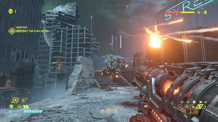 Wracasz na ziemię, by zatrzymać Ikonę Grzechu - Doom Eternal: Ostatni Grzech (Final Sin) solucja, opis przejścia - Doom Eternal - poradnik do gry