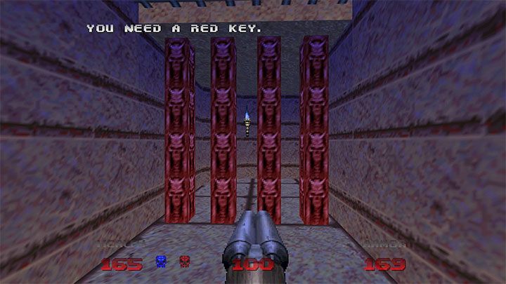 W niemal każdym etapie kampanii do odnalezienia są różnokolorowe klucze - Doom Eternal: Doom 64 - Porady, jak przetrwać? - Doom Eternal - poradnik do gry