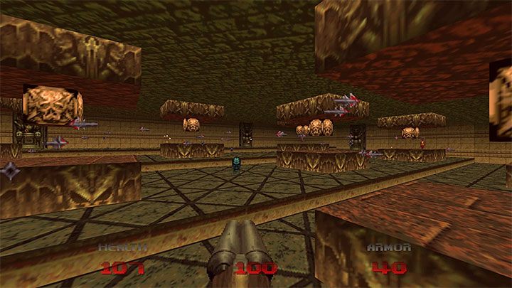 W miarę awansowania do kolejnych etapów będziesz natrafiał na coraz więcej pułapek - Doom Eternal: Doom 64 - Porady, jak przetrwać? - Doom Eternal - poradnik do gry