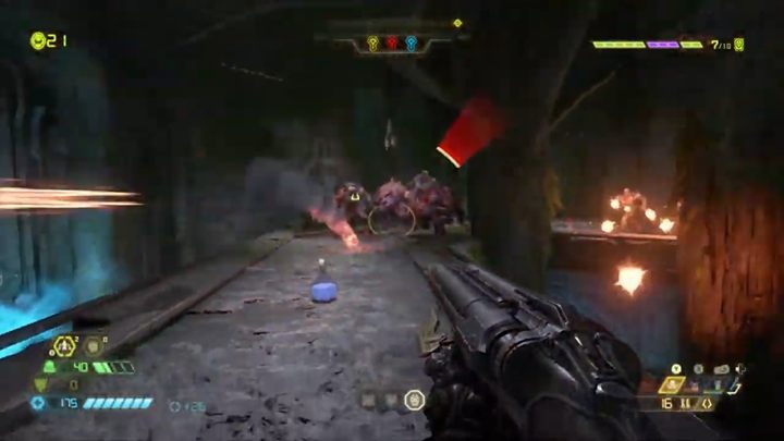 Na początku czeka cię walka z zewłokami i słabszymi demonami - Doom Eternal: Supergniazdo Juchy | Bramy Slayera solucja, opis przejścia - Doom Eternal - poradnik do gry