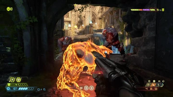 Druga runda to masa rycerza piekła i baronowie piekła - Doom Eternal: Jądro Marsa | Bramy Slayera solucja, opis przejścia - Doom Eternal - poradnik do gry