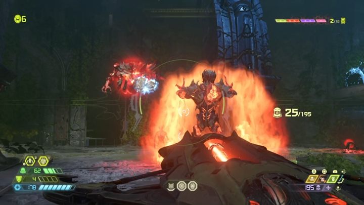 Na start czeka cię starcie z demonem arcypodlec, żywiołakami bólu i arachnotronami - Doom Eternal: Taras Nabad | Bramy Slayera solucja, opis przejścia - Doom Eternal - poradnik do gry