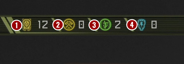 Poza ogólnym interfejsem warto przyjrzeć się również ikonom znajdującym się w menu pauzy - Doom Eternal: Interfejs użytkownika - Doom Eternal - poradnik do gry