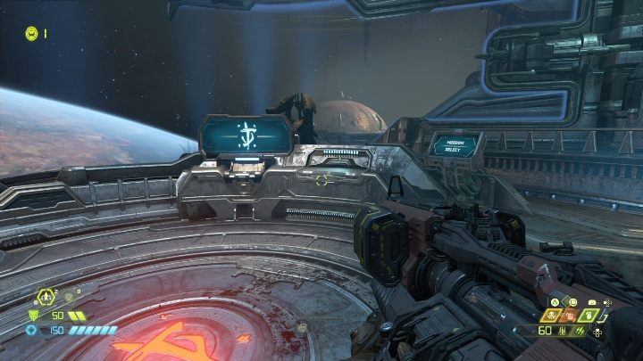 Dzięki tej konsoli możesz cofnąć się do wcześniej zaliczonych etapów - Doom Eternal: Forteca Zagłady - Doom Eternal - poradnik do gry