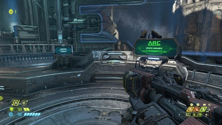 Dzięki tej konsoli możesz wrócić do każdego poziomu, który wcześniej ukończyłeś - Doom Eternal: Forteca Zagłady - Doom Eternal - poradnik do gry