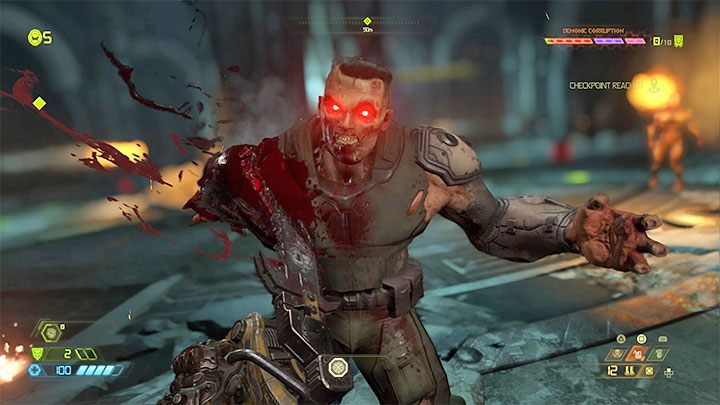 Dodatkową metodą pozyskiwania amunicji do broni palnej jest zabijanie demonów piłą mechaniczną, którą znajdziesz niedługo po rozpoczęciu gry - Doom Eternal: Zapasy - jak uzupełnić szybko? - Doom Eternal - poradnik do gry