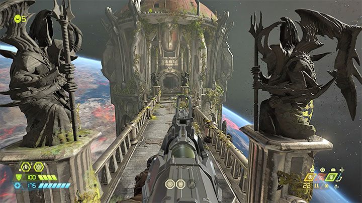 Nowe pancerze możesz przede wszystkim odnajdywać na terenie Fortecy Zagłady, czyli huba odwiedzanego w przerwach pomiędzy zaliczaniem głównych misji - Doom Eternal: Wygląd bohatera - jak zmienić? - Doom Eternal - poradnik do gry