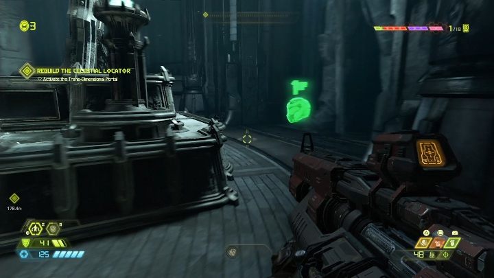 Czwarte dodatkowe życie czeka na ciebie zaraz za tronem - Doom Eternal: Exultia | Mapa sekretów, znajdźki - Doom Eternal - poradnik do gry