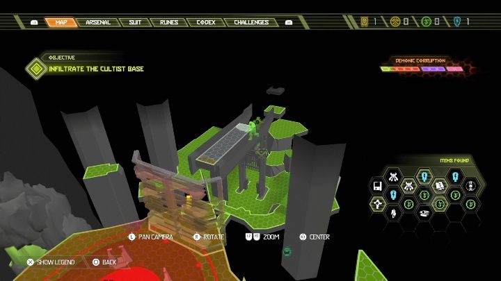 7 - Doom Eternal: Baza kultystów | Mapa sekretów, znajdźki - Doom Eternal - poradnik do gry