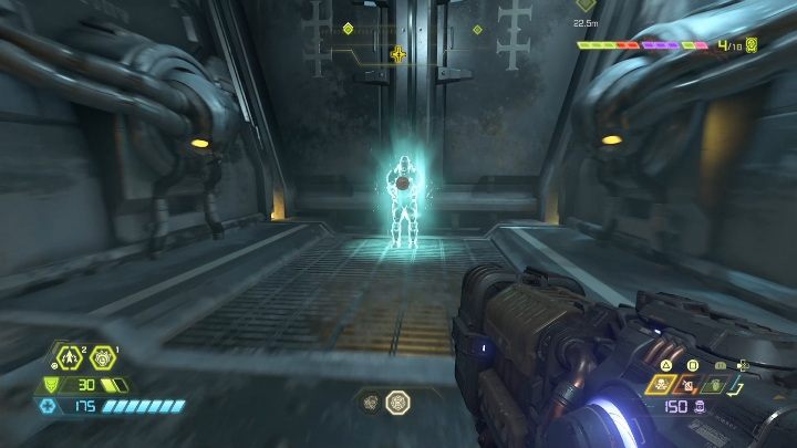 Idąc z misją fabularną, natrafisz na miejsce z perkami - Doom Eternal: Baza kultystów | Mapa sekretów, znajdźki - Doom Eternal - poradnik do gry