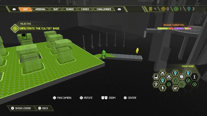 17 - Doom Eternal: Baza kultystów | Mapa sekretów, znajdźki - Doom Eternal - poradnik do gry