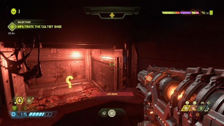 20 - Doom Eternal: Baza kultystów | Mapa sekretów, znajdźki - Doom Eternal - poradnik do gry