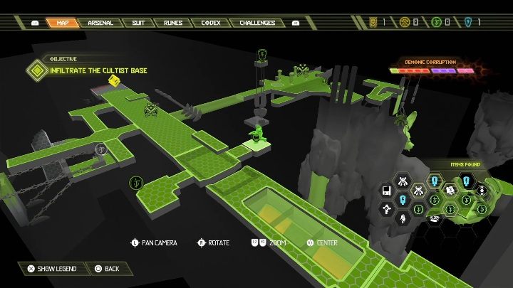 23 - Doom Eternal: Baza kultystów | Mapa sekretów, znajdźki - Doom Eternal - poradnik do gry