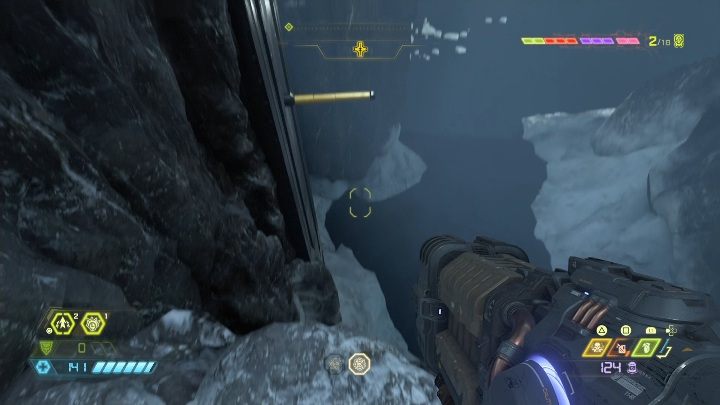 Kolejne dodatkowe życie zdobędziesz z jaskini skalnej - Doom Eternal: Baza kultystów | Mapa sekretów, znajdźki - Doom Eternal - poradnik do gry