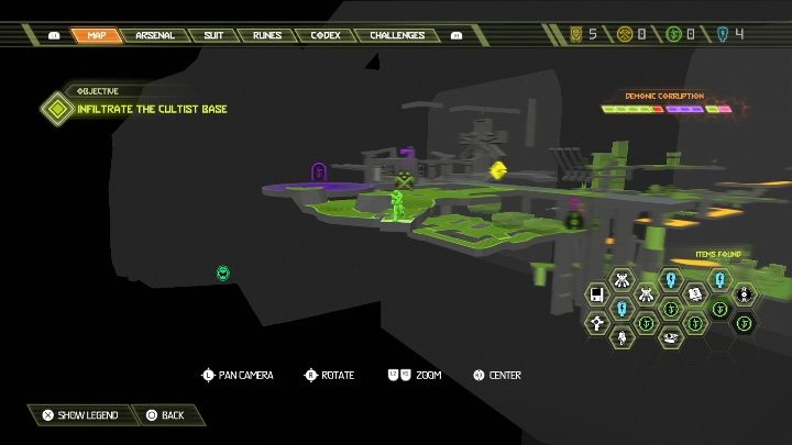 26 - Doom Eternal: Baza kultystów | Mapa sekretów, znajdźki - Doom Eternal - poradnik do gry