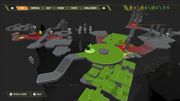 5 - Doom Eternal: Baza Łowców Zagłady | Mapa sekretów, znajdźki - Doom Eternal - poradnik do gry
