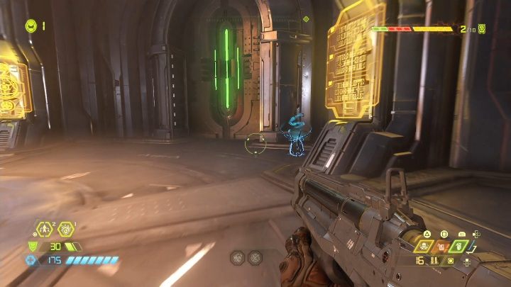 Mapę znajdziesz w okrągłym pokoju, do którego trafisz wykonując misję fabularną - Doom Eternal: Baza Łowców Zagłady | Mapa sekretów, znajdźki - Doom Eternal - poradnik do gry