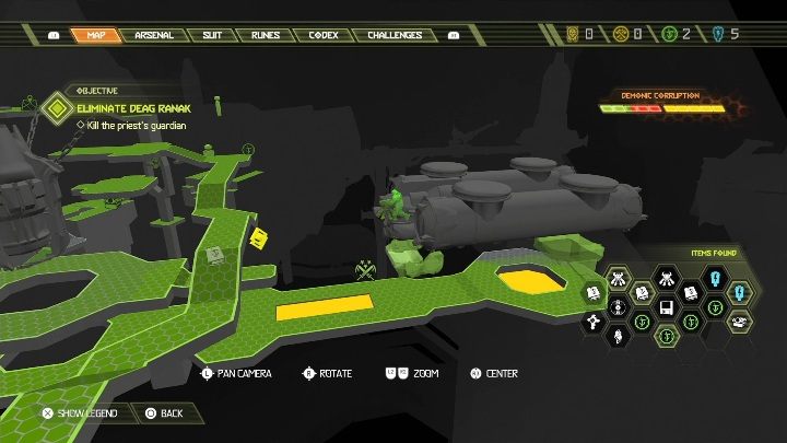 6 - Doom Eternal: Baza Łowców Zagłady | Mapa sekretów, znajdźki - Doom Eternal - poradnik do gry