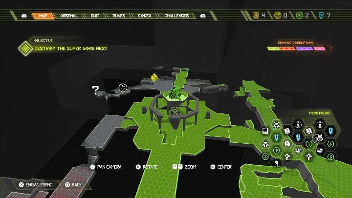 6 - Doom Eternal: Supergniazdo juchy | Mapa sekretów, znajdźki - Doom Eternal - poradnik do gry