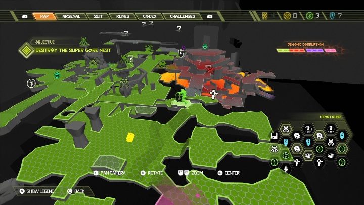 8 - Doom Eternal: Supergniazdo juchy | Mapa sekretów, znajdźki - Doom Eternal - poradnik do gry