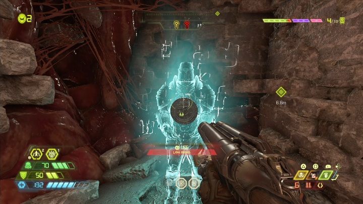 Do tego sekretu dotrzesz podążając zgodnie z misją fabularną - Doom Eternal: Supergniazdo juchy | Mapa sekretów, znajdźki - Doom Eternal - poradnik do gry