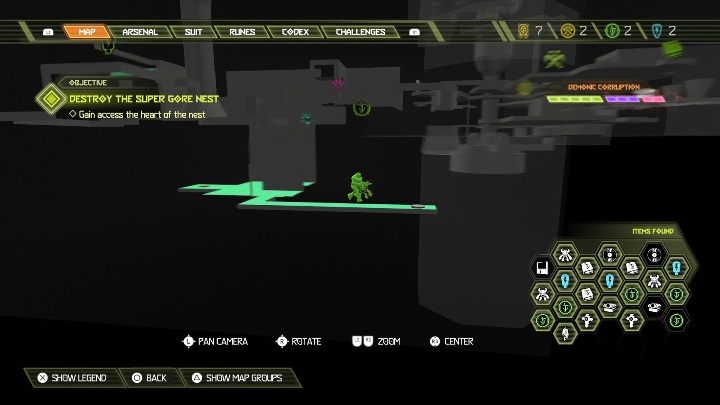 21 - Doom Eternal: Supergniazdo juchy | Mapa sekretów, znajdźki - Doom Eternal - poradnik do gry