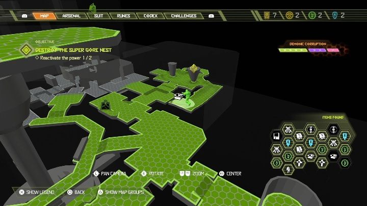 23 - Doom Eternal: Supergniazdo juchy | Mapa sekretów, znajdźki - Doom Eternal - poradnik do gry