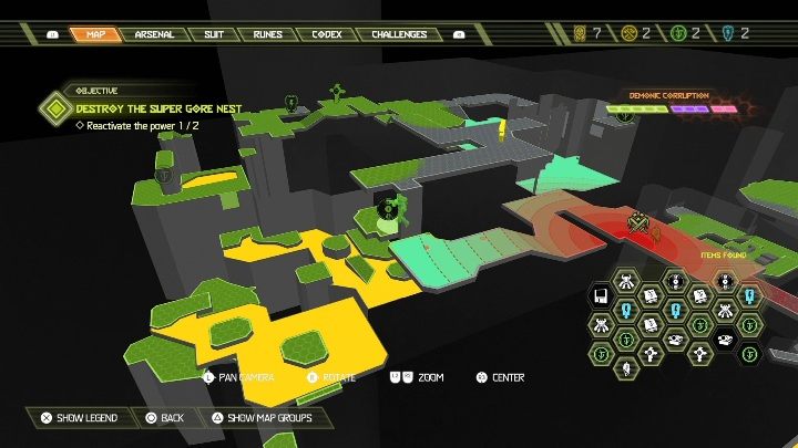 24 - Doom Eternal: Supergniazdo juchy | Mapa sekretów, znajdźki - Doom Eternal - poradnik do gry