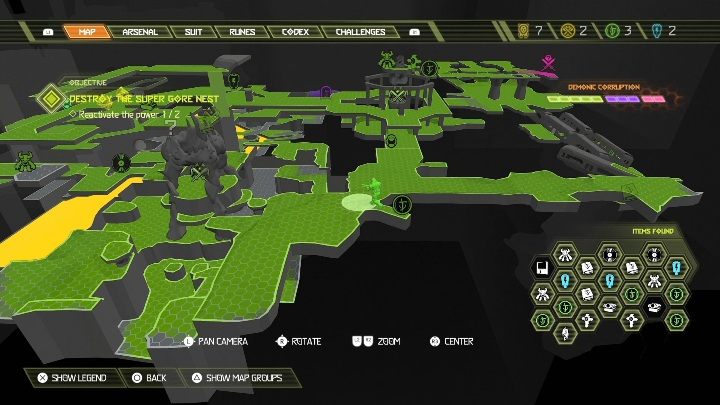 31 - Doom Eternal: Supergniazdo juchy | Mapa sekretów, znajdźki - Doom Eternal - poradnik do gry