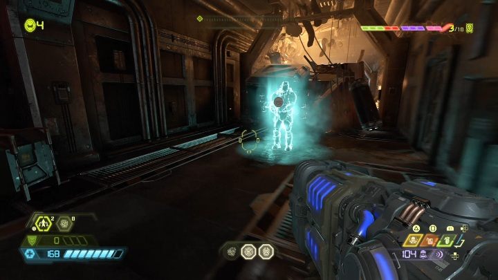 Ten sekret znajdziesz zaraz obok pomieszczenia z pompami ciepłowniczymi - Doom Eternal: Kompleks Arc | Mapa sekretów, znajdźki - Doom Eternal - poradnik do gry