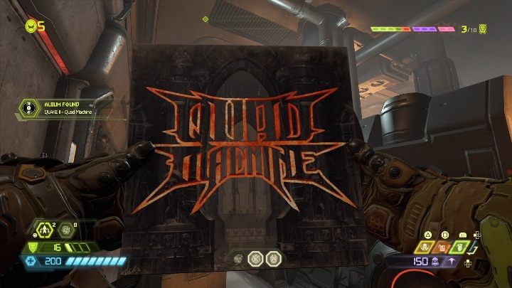 Kolejne pomieszczenie z pompami i kolejna znajdźka - Doom Eternal: Kompleks Arc | Mapa sekretów, znajdźki - Doom Eternal - poradnik do gry