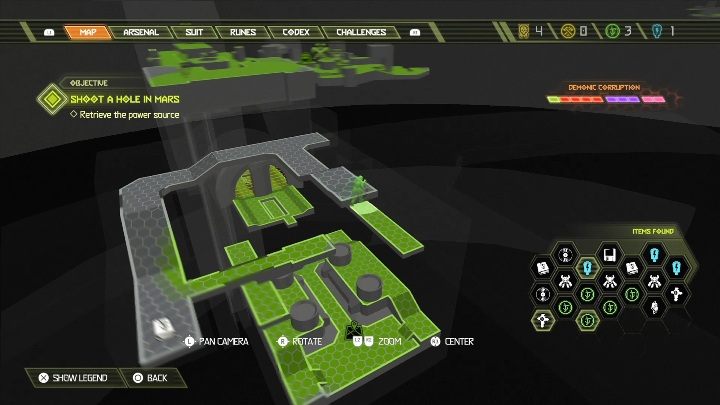 4 - Doom Eternal: Jądro Marsa | Mapa sekretów, znajdźki - Doom Eternal - poradnik do gry