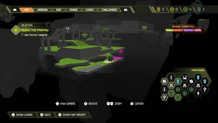 7 - Doom Eternal: Jądro Marsa | Mapa sekretów, znajdźki - Doom Eternal - poradnik do gry