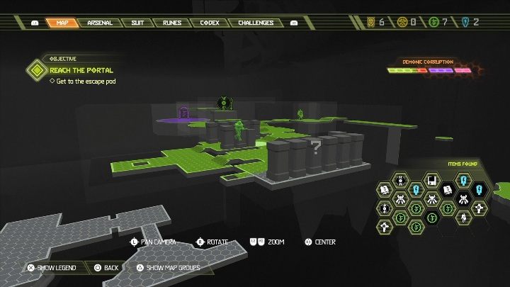 19 - Doom Eternal: Jądro Marsa | Mapa sekretów, znajdźki - Doom Eternal - poradnik do gry