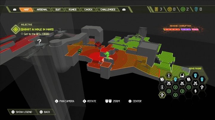 24 - Doom Eternal: Jądro Marsa | Mapa sekretów, znajdźki - Doom Eternal - poradnik do gry