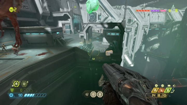 Pierwsze dodatkowe życie znajdziesz na terenie, na którym będziesz toczył walkę - Doom Eternal: Jądro Marsa | Mapa sekretów, znajdźki - Doom Eternal - poradnik do gry