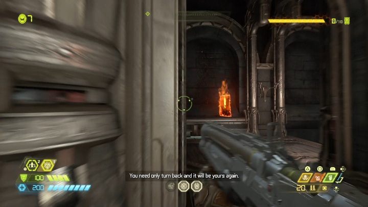 Ta notatka znajduje się na szczycie świątyni - Doom Eternal: Strażnik Jeden | Mapa sekretów, znajdźki - Doom Eternal - poradnik do gry