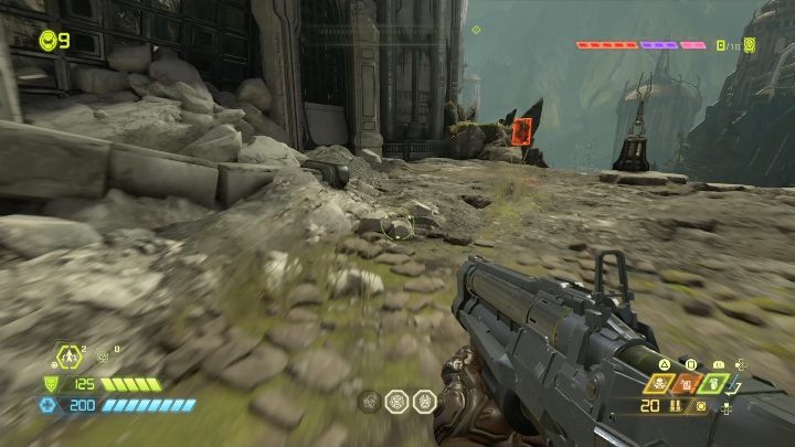 Pierwszą notatkę znajdziesz zaraz po rozpoczęciu misji - Doom Eternal: Taras Nabad | Mapa sekretów, znajdźki - Doom Eternal - poradnik do gry