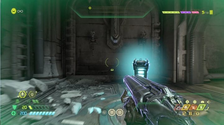 Upadek ciężkiego obiektu zrobi kolejną dziurę w podłodze - Doom Eternal: Taras Nabad | Mapa sekretów, znajdźki - Doom Eternal - poradnik do gry