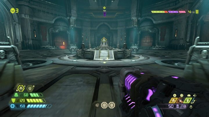 Ten sekret znajdziesz wykonując zadanie fabularne - Doom Eternal: Taras Nabad | Mapa sekretów, znajdźki - Doom Eternal - poradnik do gry