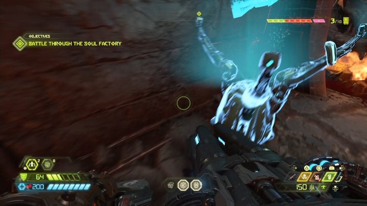 W tej samej części lokacji znajdziesz kolejny sekret - Doom Eternal: Nekravol 1 | Mapa sekretów, znajdźki - Doom Eternal - poradnik do gry