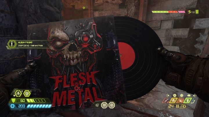 Ten album znajduje się zaraz obok opisanej powyżej notatki - Doom Eternal: Nekravol 2 | Mapa sekretów, znajdźki - Doom Eternal - poradnik do gry